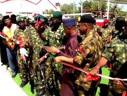 Buratai inaugurates multi-million Naira projects in Depot, NMS