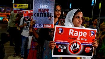 Rape victim set on fire on her way to court in India