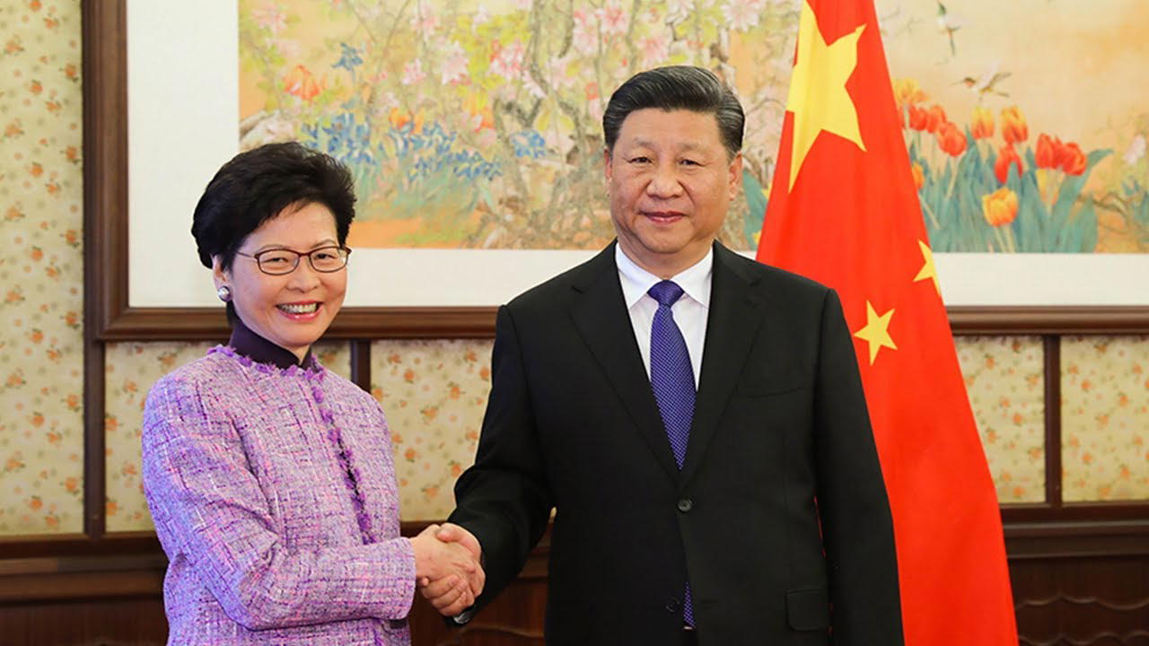 Xi Jinping, Carrie Lam, China, Hong Kong
