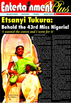 Etsanyi Tukura: Behold the 43rd Miss Nigeria! ‘I wanted the crown and I went for it’