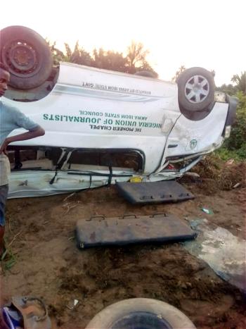 Four staff of A-Ibom Newspapers dead, others injured in fatal accident