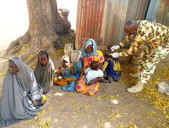 Troops foil Boko Haram attempt to kill IDPs in Borno