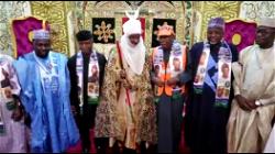 Ganduje, Emir Sanusi unite as Osinbajo visits Kano