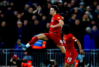 Liverpool 1-0 Everton: Jones stunner sees young Reds past rivals