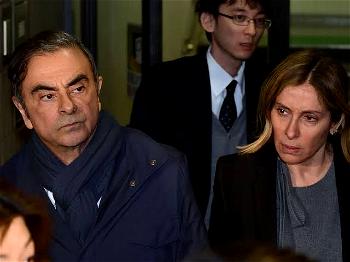 Japan issues arrest warrant for Ghosn’s wife, looks for ways to bring him back