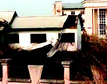 Digital Bridge Institute, Enugu, abandoned, at mercy of bush fire