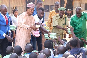 2020: Senator Abbo serves Prisoners food in Yola