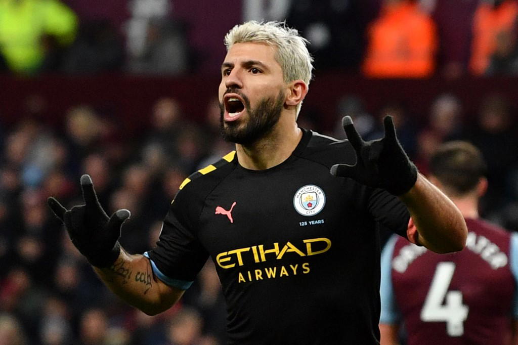 Sergio Aguero, Player of the Month