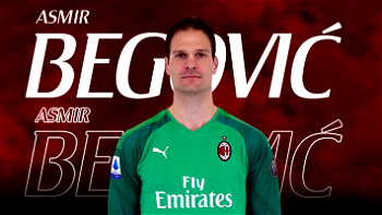 Begovic replaces Reina at AC Milan