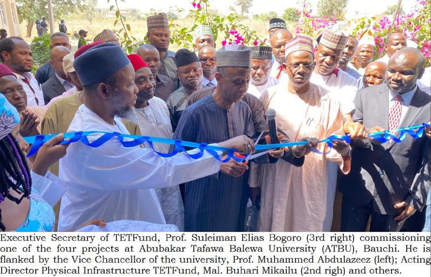 Professor Bogoro commissions N5bn projects at ATBU Vanguard News