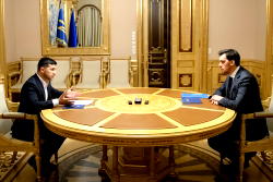 Ukrainian president rejects prime minister’s resignation