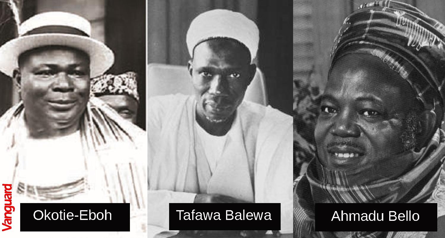 Today In History: Tafawa Balewa, Ahmadu Bello, Okotie-Eboh assassinated in Nigeria’s first military coup