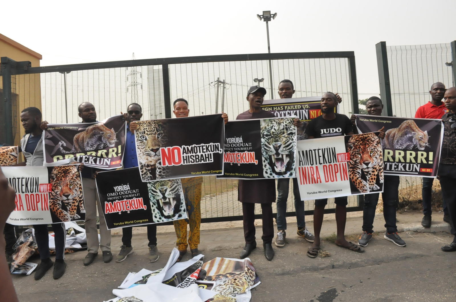 PHOTOS: Amotekun rally in Ojota Lagos