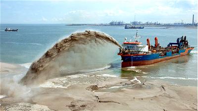 Lagos govt arrests 14 over illegal sand dredging