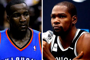 Durant trades Twitter barbs with ex-NBA teammate Perkins