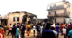 5 killed as pipeline fire razes homes, vehicles in Lagos