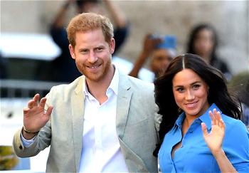 Harry, Meghan in first joint event since leaving royal fold