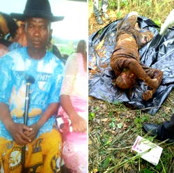 Two men allegedly kill motorcyclist, hide remains in shallow grave