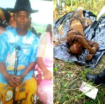 Two men allegedly kill motorcyclist, hide remains in shallow grave