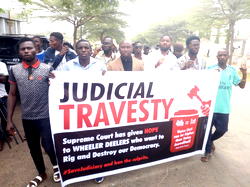 Imo: CSO storms US embassy, seeks extension of visa ban to CJN