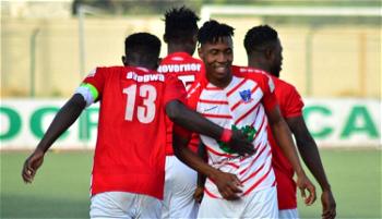 Lobi open two-point lead after nervy 2-1 win against Nasarawa United