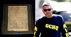 British man found guilty of trying to steal Magna Carta
