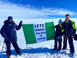 Ned Nwoko takes Malaria-free Africa campaign to Antarctica