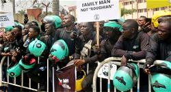 Okada riders poise for war in Lagos
