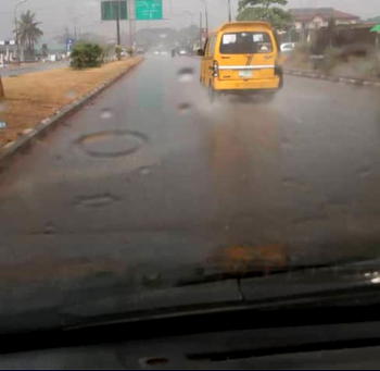 Lagos records first rainfall in 2020