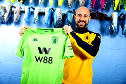 Reina joins Aston Villa on loan from AC Milan