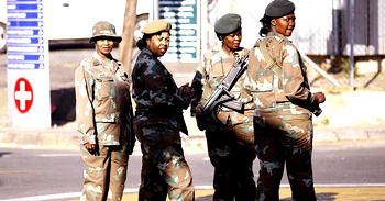 South African army drops ‘defiance’ charges against officer