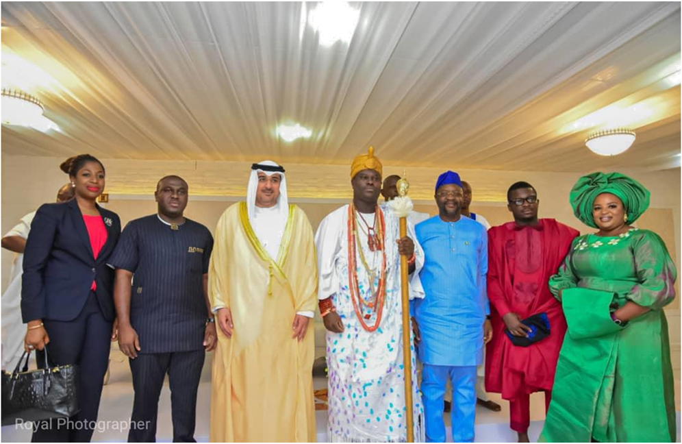 Sujimoto receives royal award from Ooni of Ife