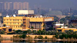 Volley of rockets hit near US embassy in Iraq capital