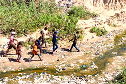 Senator Abbo intervenes as erosion sacks 46 homes in Adamawa