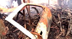 Traders count losses as fire guts 400 shops at Mgbuka Obosi market