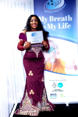 Betta Edu, bags health and humanitarian award from Aberdeen in Scotland, UK