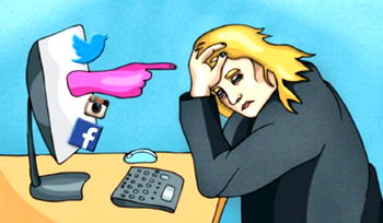 How festive season increases social media depression