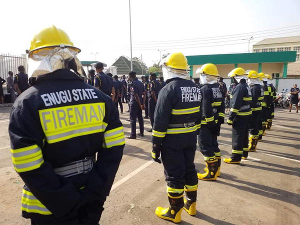 Enugu fire service moves against unauthorized location of LPG/Cooking Gas plants