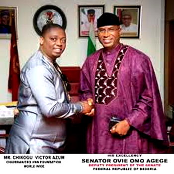 Chikogu hails Omo-Agege over court ruling on an allegation