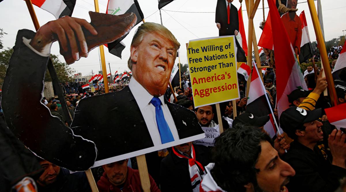 Iraq, U.S. Military, Protest