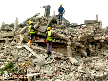 One escapes death as uncompleted three storey building collapses in Lagos