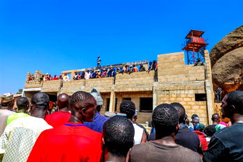Security: Watchtower erected in Jos, as Lawmaker visits mass grave of victims