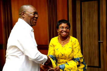 Okowa to NAFDAC: Apply tougher measures against adulteration