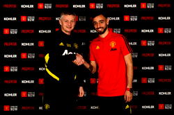 Solskjaer compares new boy Fernandes to ex-teammate Scholes