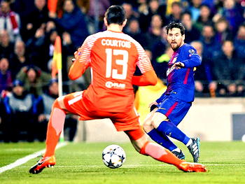 Messi’s like any other player — Courtois
