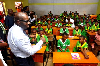 Open Day: Obaseki interacts with pupils, assesses impact of Edo-BEST