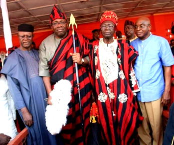 Gov. Dickson bags Idoma traditional title