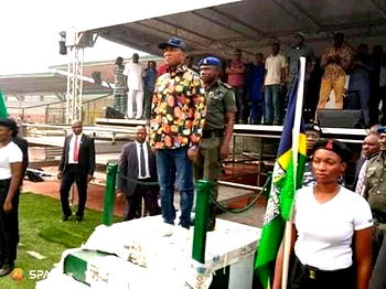 ICYMI: PHOTOS: David Lyon rehearsing for his swearing-in before Supreme Court Judgement