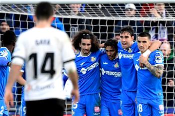 Getafe make top four statement with resounding Valencia victory
