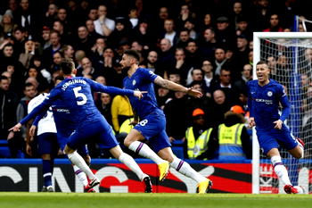 Giroud, Alonso back in favour as Chelsea sink Spurs